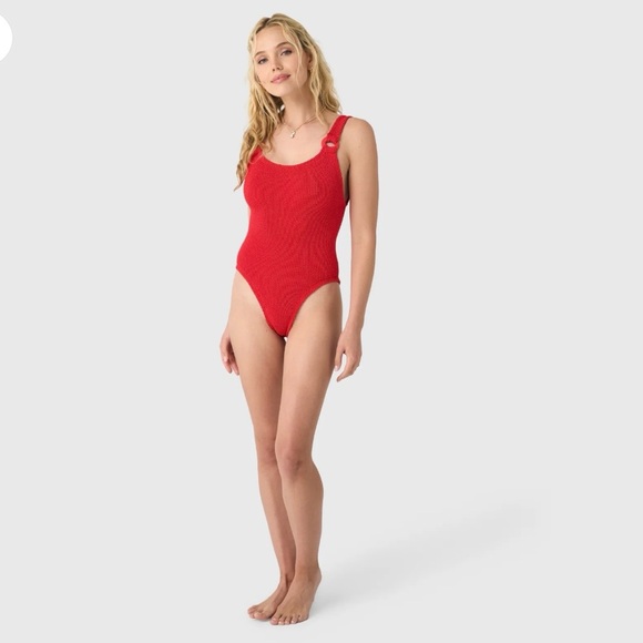 NWT Hunza G domino one piece in red - Picture 6 of 7